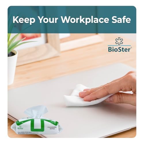BioSter Universal Cleaning and Disinfectant Wipes for Surfaces - Multi Purpose Wipes, Kills 99.99% of Germs - The 8x Pack of 200 Regular Wipes